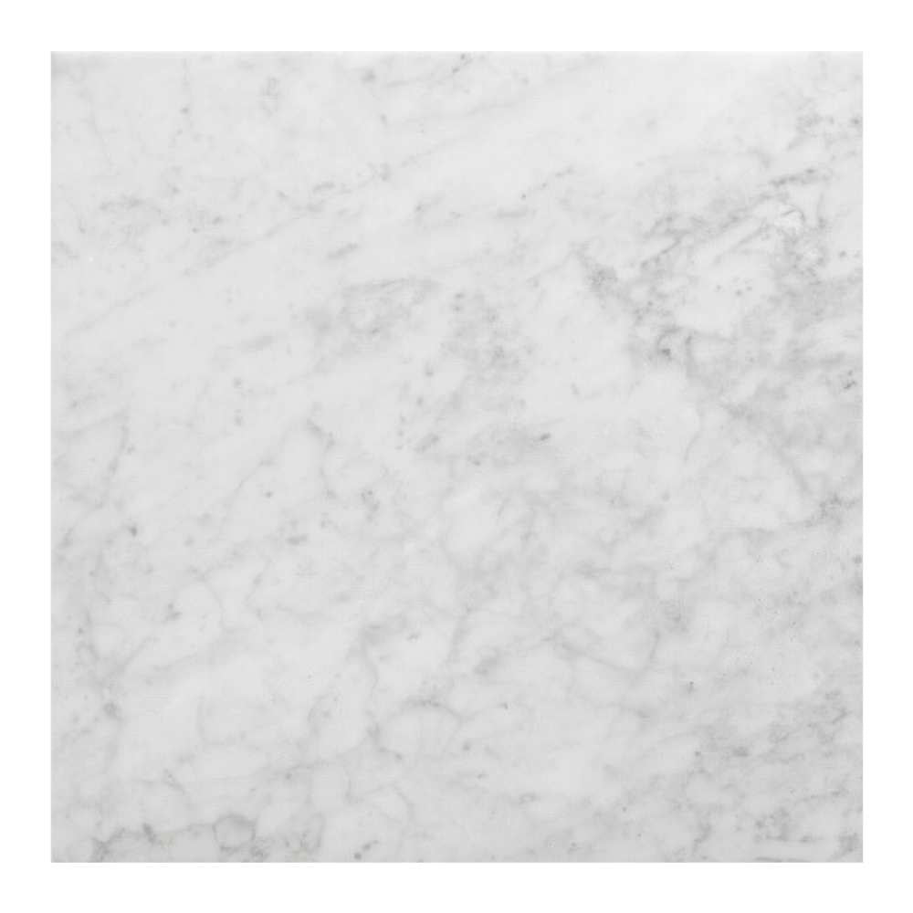 Borghese Carrara 12"x12" Bianco Marble Polished Tile