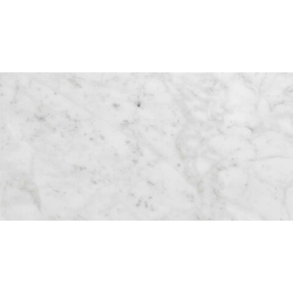 Borghese Carrara 12"x24" Bianco Marble Polished Tile