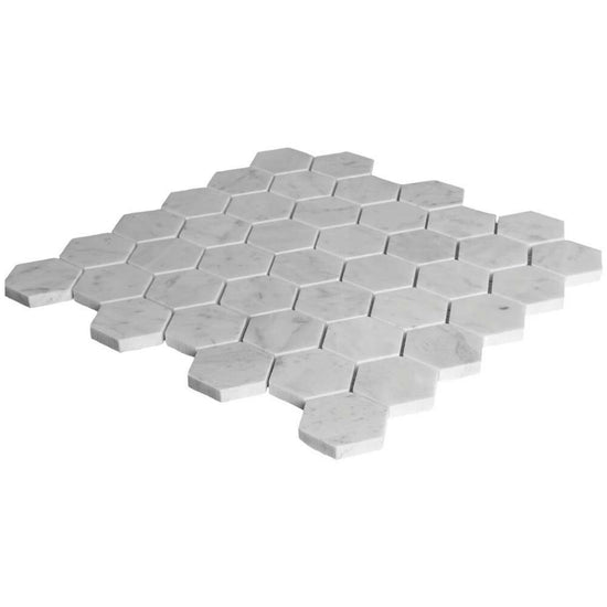 Borghese Carrara Hex Mosaic 0.98sf