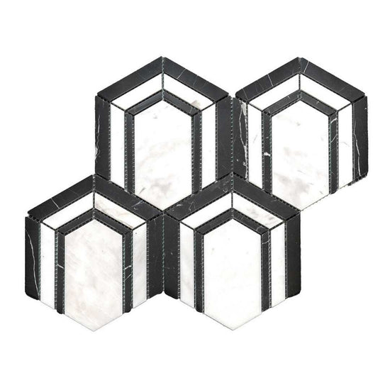 Argos Peak Marble Polished Mosaic