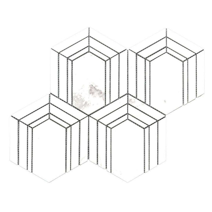 Argos Peak Hexagon Carrara & Thassos 0.83s