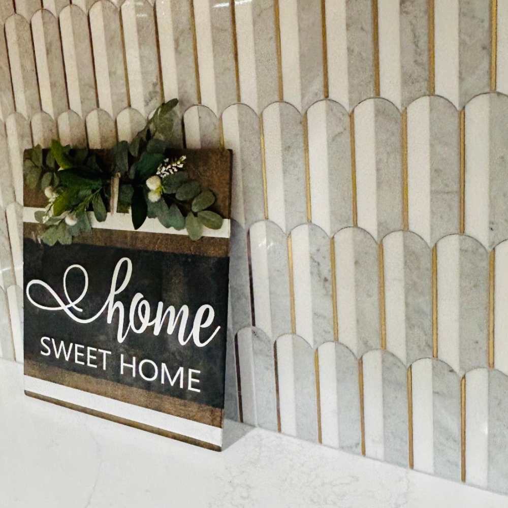 Mad Decade 12"x12" Marble Polished Mosaic