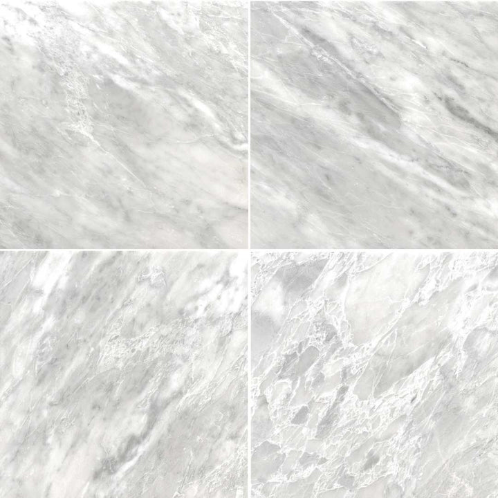 Checkmate 12" x 12"  Versilis Grey Marble Honed Tile
