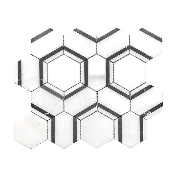 Pelta Orb Hexagon Blanco Blend 0.84sf/sh