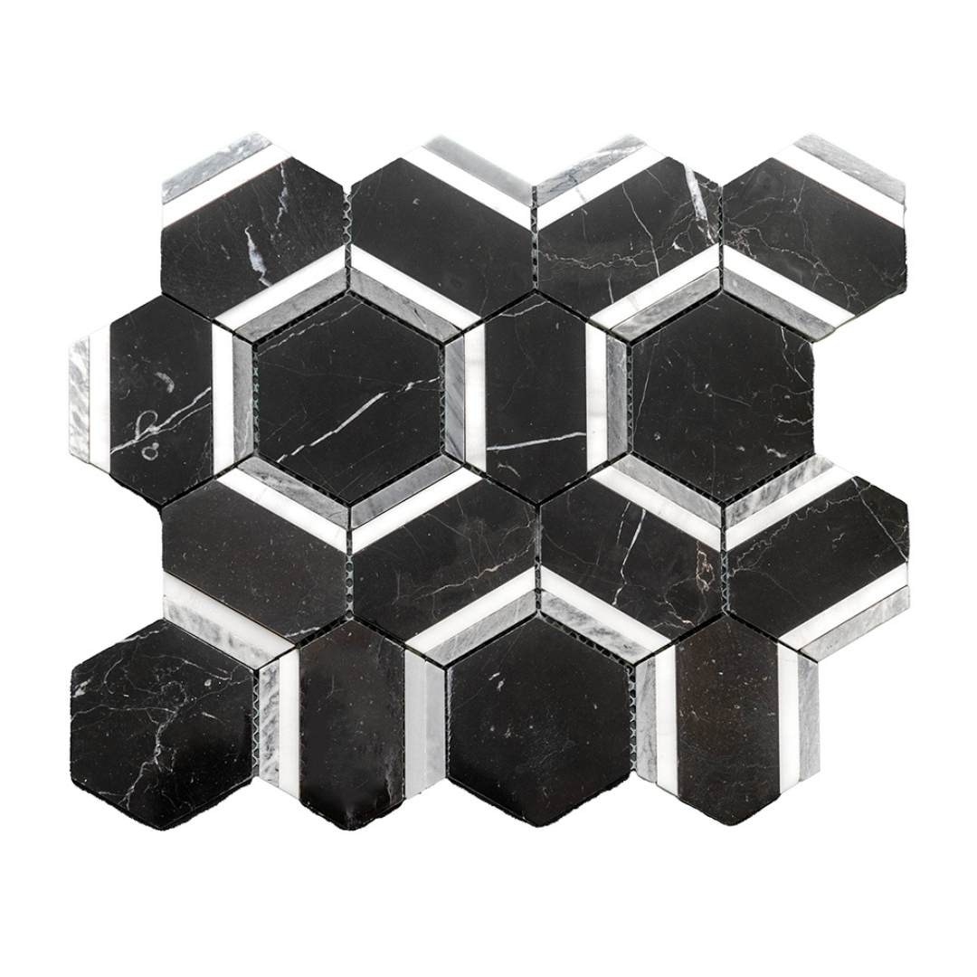 Pelta Orb Hexagon Nero Blend 0.84sf/cs