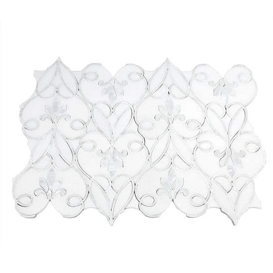 Floral Vault Marble Mosaic 0.81sf/sh