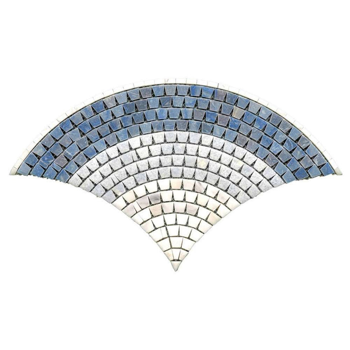 Brise Azules Marble Mosaic 0.50sf/sh