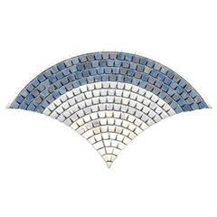 Brise Azules Marble Mosaic 0.50sf/sh
