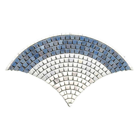 Brise Azules Marble Mosaic 0.50sf/sh