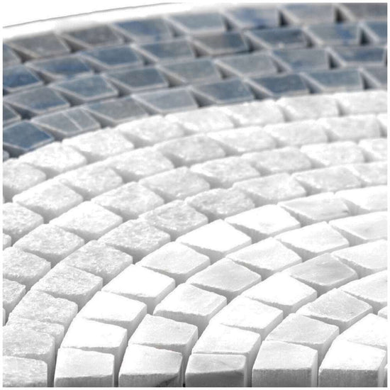 Brise 8" x 9" Azules Marble Polished Mosaic