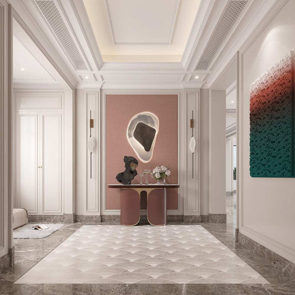 Brise Blanco Marble Mosaic 0.50sf/sh