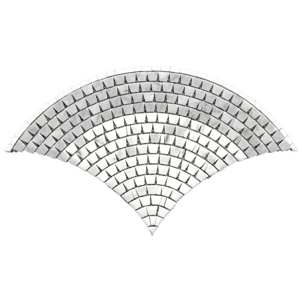 Brise Blanco Marble Mosaic 0.50sf/sh