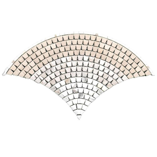 Brise Crema Marble Mosaic 0.50sf/sh
