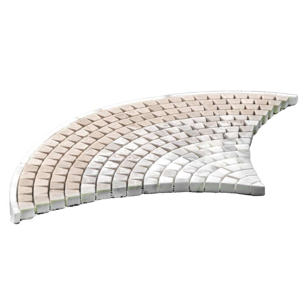 Brise 8"x9" Marble Polished Mosaic