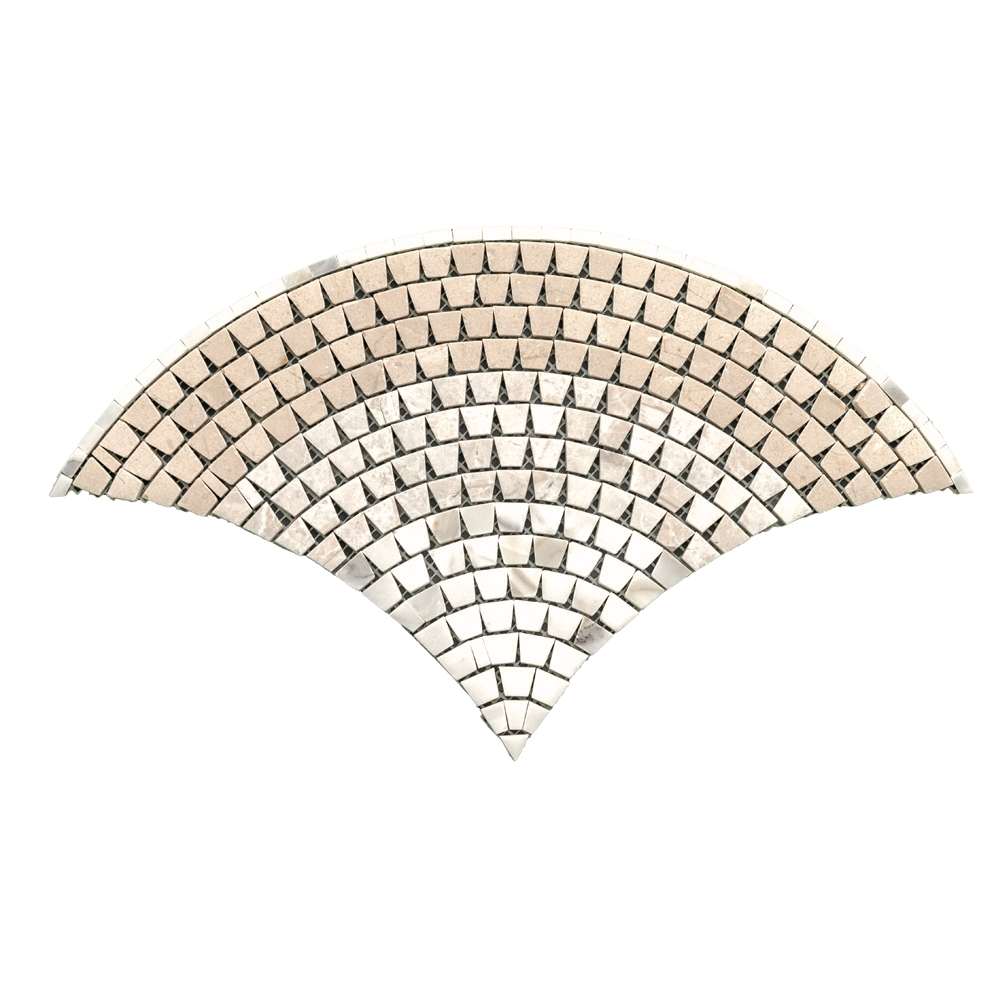 Brise 8"x9" Marble Polished Mosaic