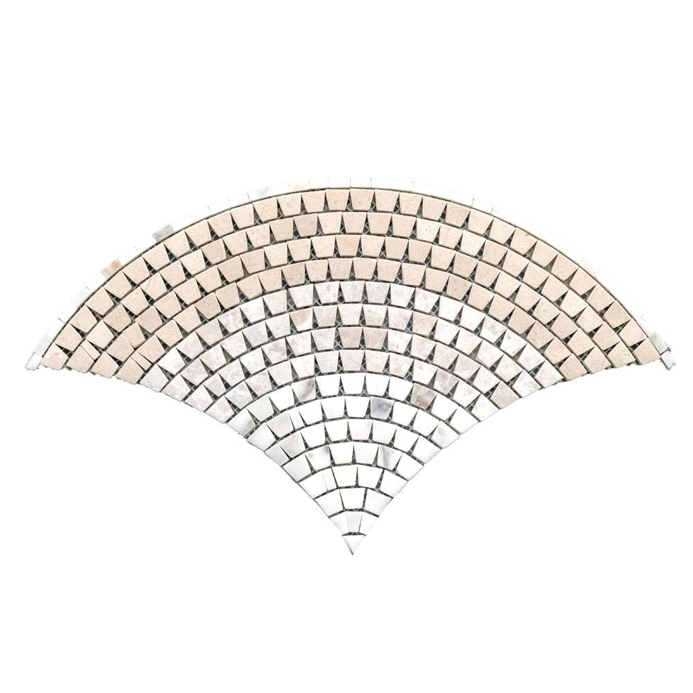 Brise 8"x9" Marble Polished Mosaic