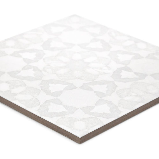 Pageant 9"x9" Blanco Porcelain Matte Tile