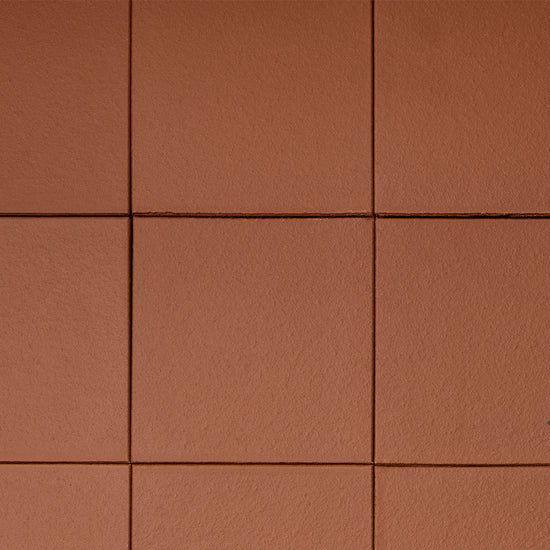 Terran 6" x 6" Red Ceramic Unglazed Tile