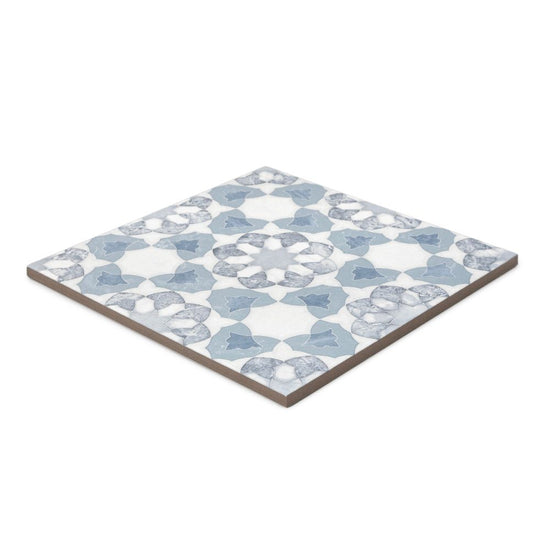 Pageant 9"x9" Azul Porcelain Matte Tile