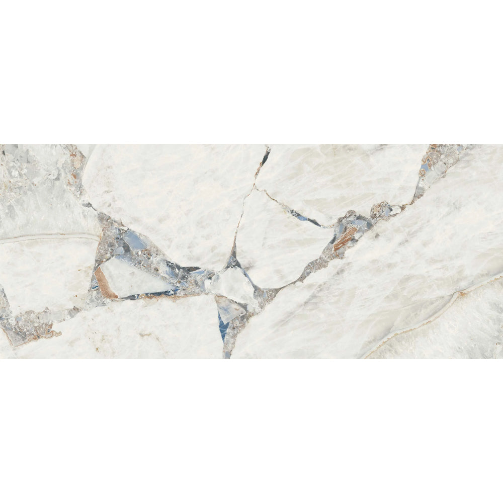 Geode 24"x48" Bright Precious Porcelain Polished Tile
