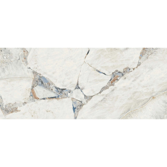 Geode 24"x48" Bright Precious Porcelain Polished Tile