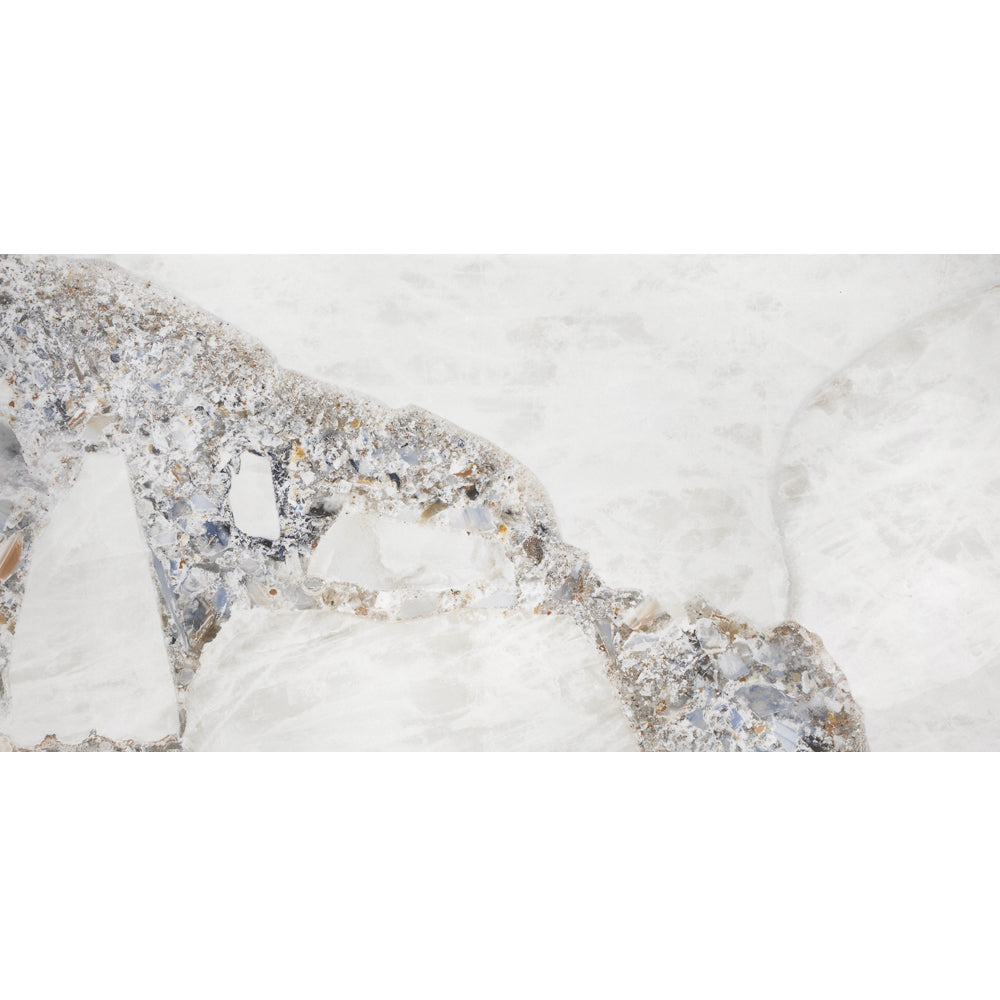 Geode 24"x48" Bright Precious Porcelain Polished Tile