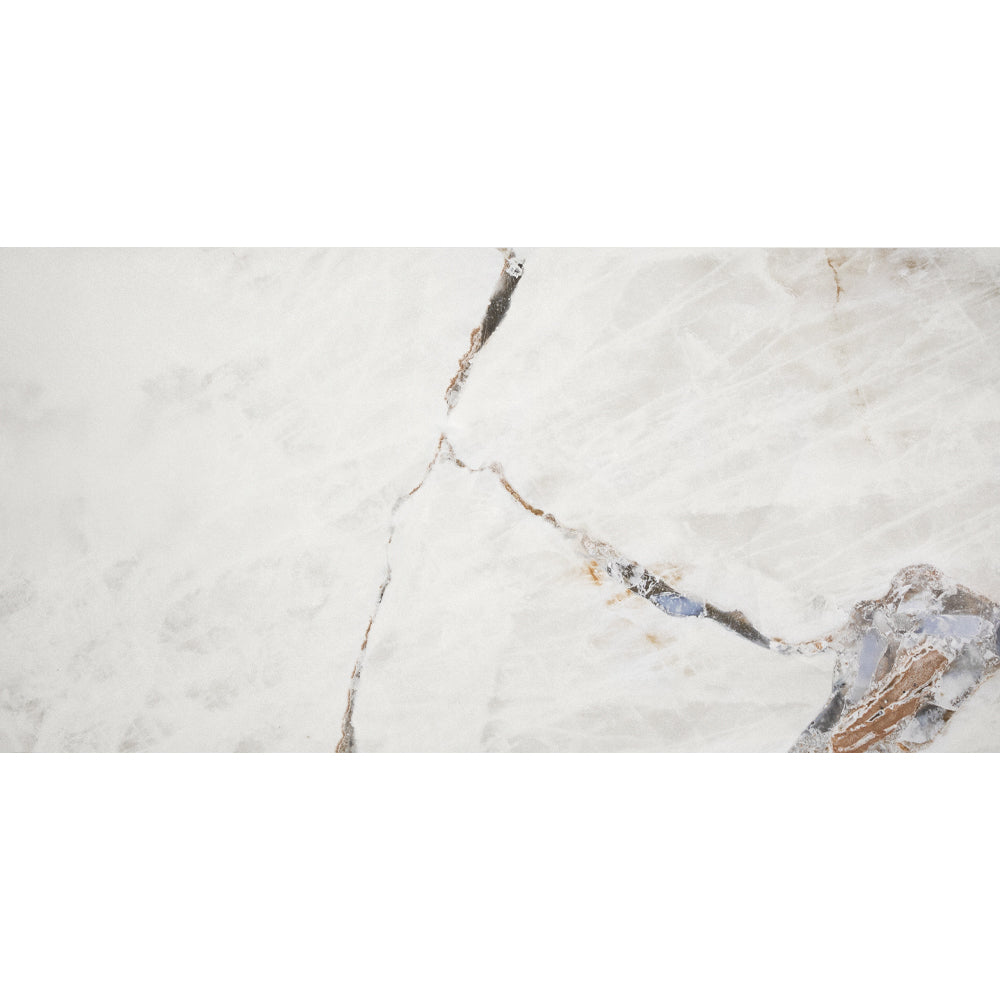 Geode 24"x48" Bright Precious Porcelain Polished Tile