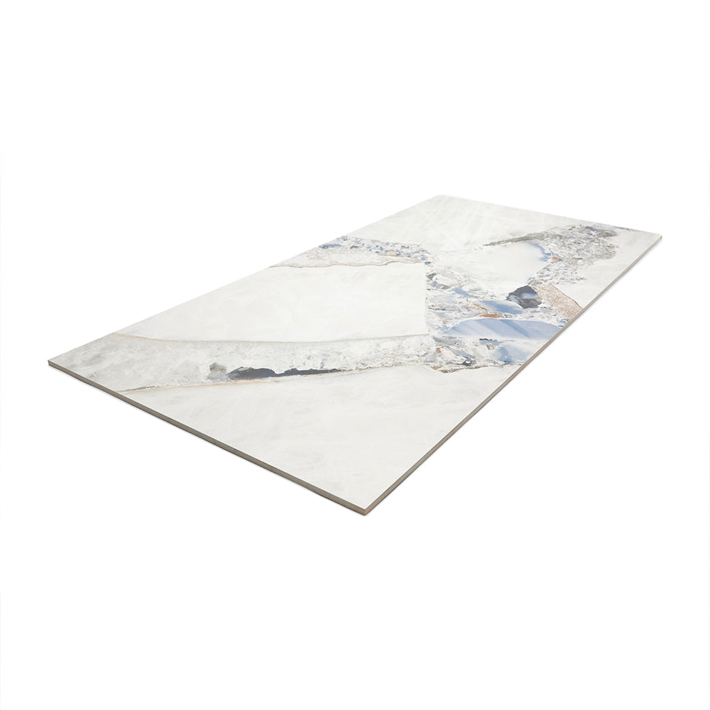 Geode 24"x48" Bright Precious Porcelain Matte Tile