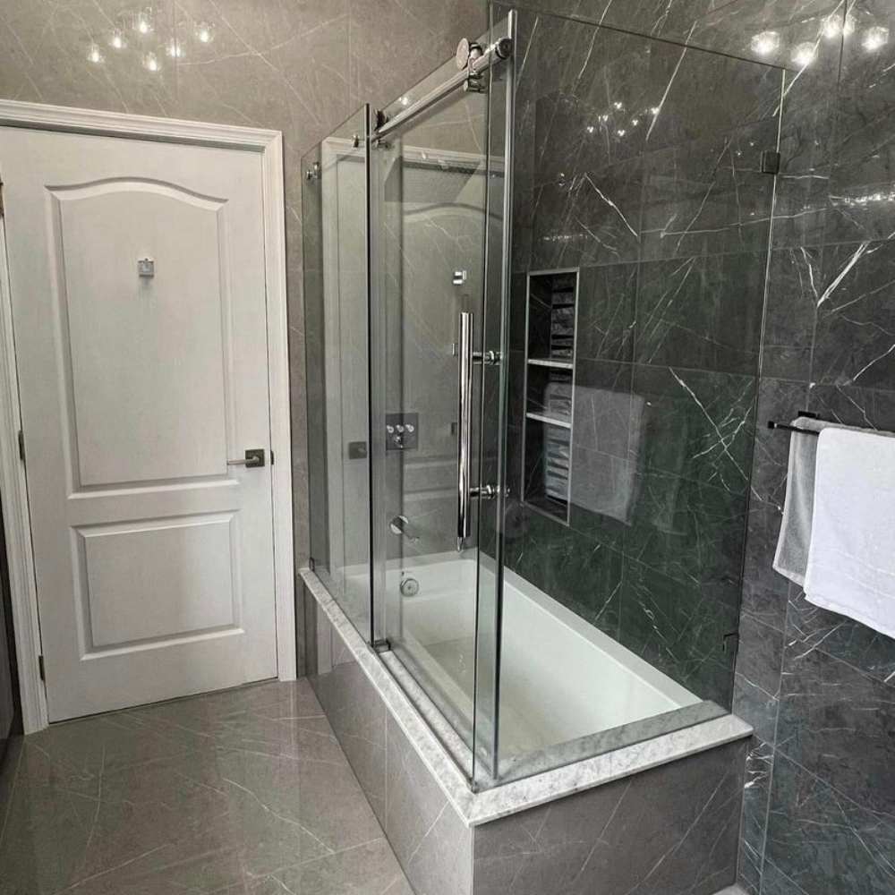 Alastair 24"x48" Silver Porcelain Polished Tile