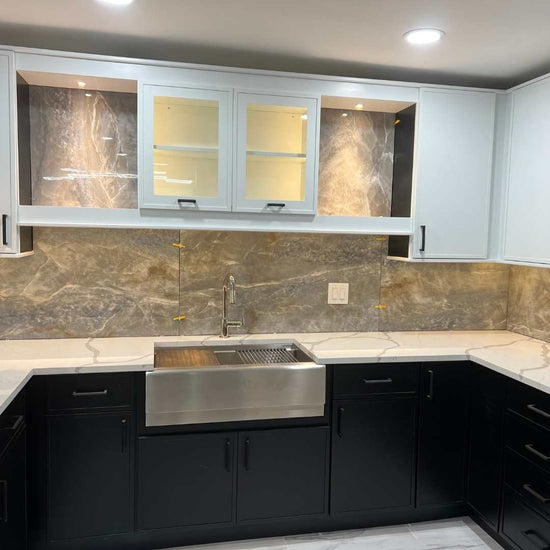 Adin 24" x 48" Porcelain Marble Look Wall & Floor Tile