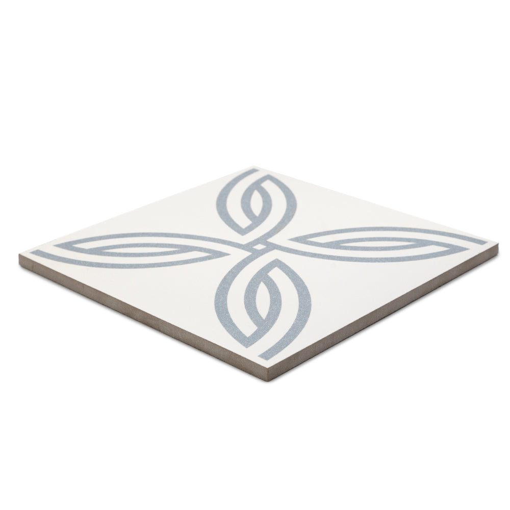 Kindred 8"x8" Blanco Porcelain Matte Tile
