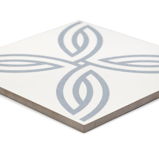 Kindred 8"x8" Blanco Porcelain Matte Tile