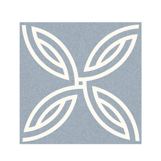 Kindred 8"x8" Cielo Porcelain Matte Tile