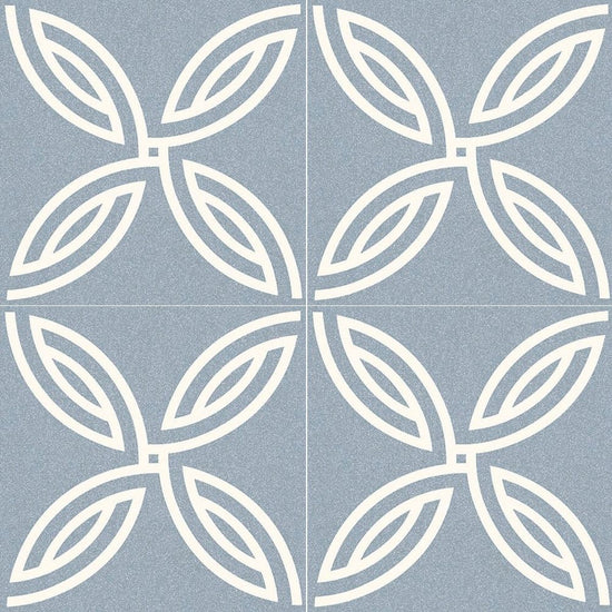 Kindred 8"x8" Cielo Porcelain Matte Tile