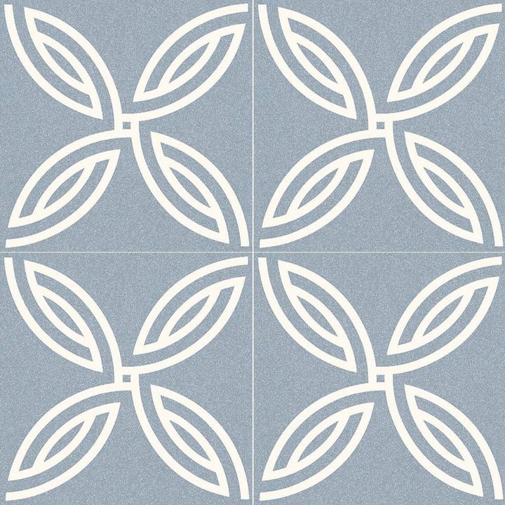 Kindred 8"x8" Cielo Porcelain Matte Tile