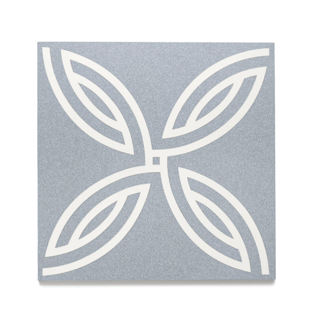 Kindred 8"x8" Cielo Porcelain Matte Tile