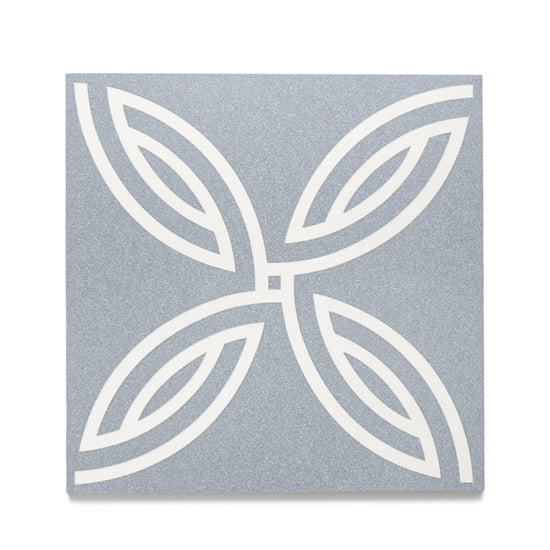 Kindred 8"x8" Cielo Porcelain Matte Tile