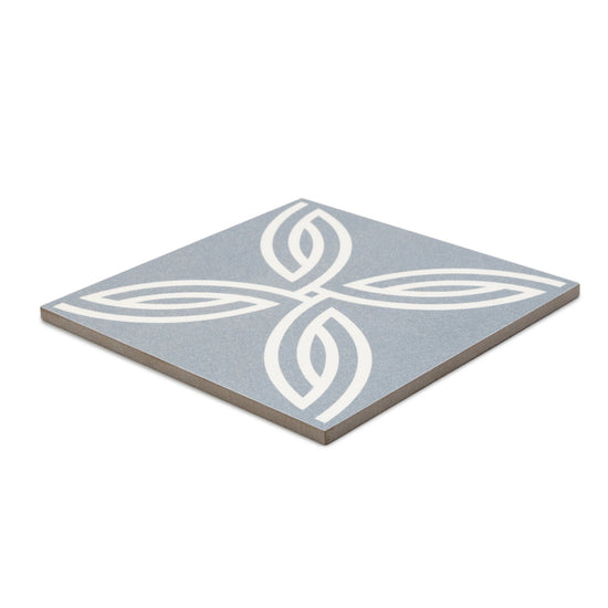 Kindred 8"x8" Cielo Porcelain Matte Tile