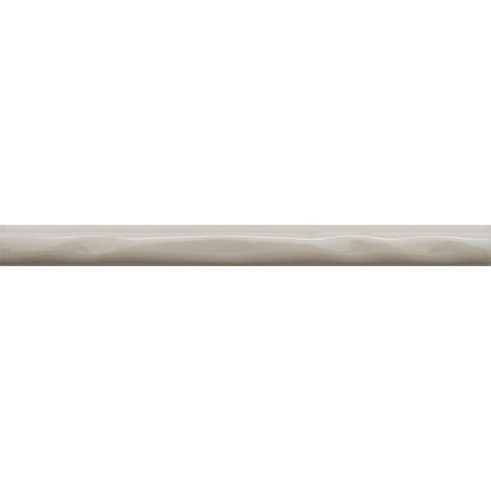 Chelsea 1" x 10" Bone Ceramic Glossy Pencil