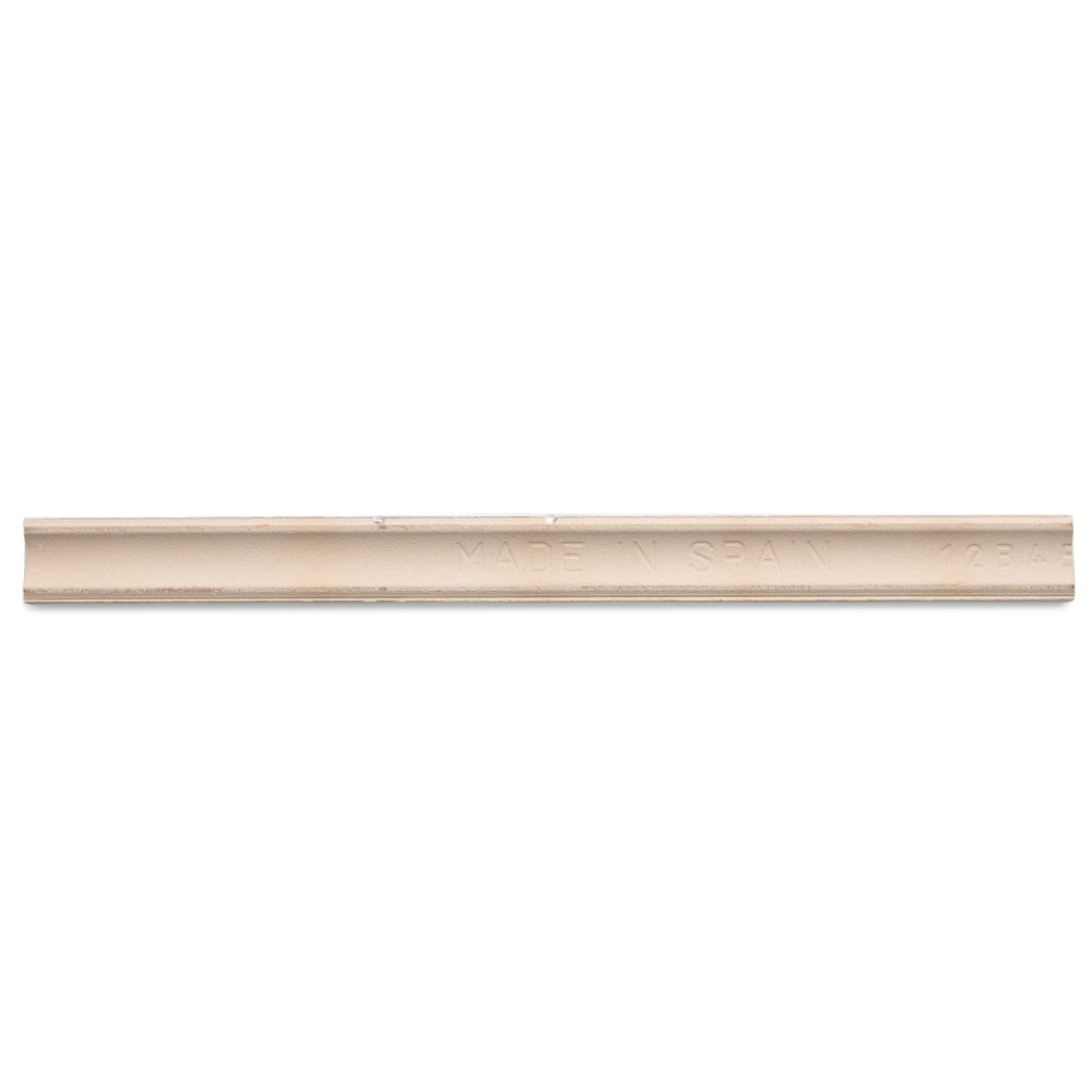 Chelsea 1" x 10" Bone Ceramic Glossy Pencil
