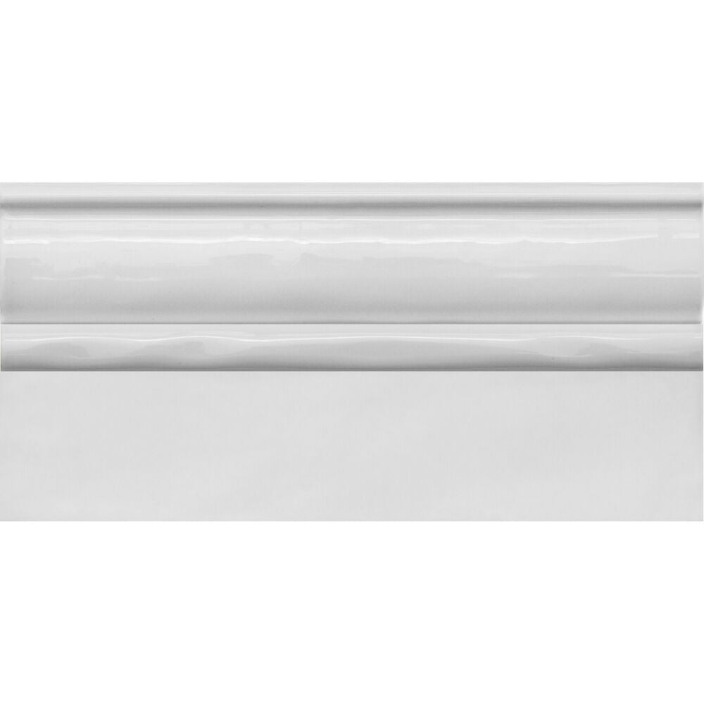 Chelsea 2" x 10" Blanco Porcelain Glossy Chairrail