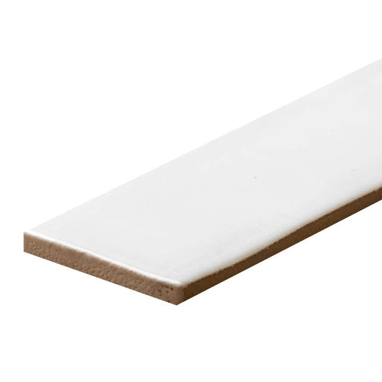 Chelsea 2" x 10" Blanco Ceramic Glossy Tile