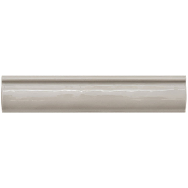 Chelsea 2" x 10" Gris Porcelain Glossy Chairrail