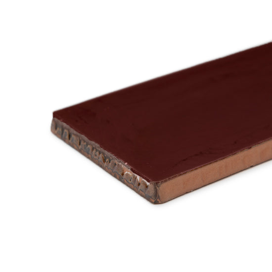 Diana 3"x6" Burnt Caramel Ceramic Glossy Tile