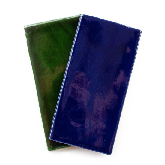 Diana 3" x 6" Cobalt Ceramic Glossy Tile