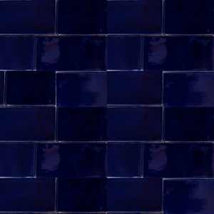 Diana 3" x 6" Cobalt Ceramic Glossy Tile