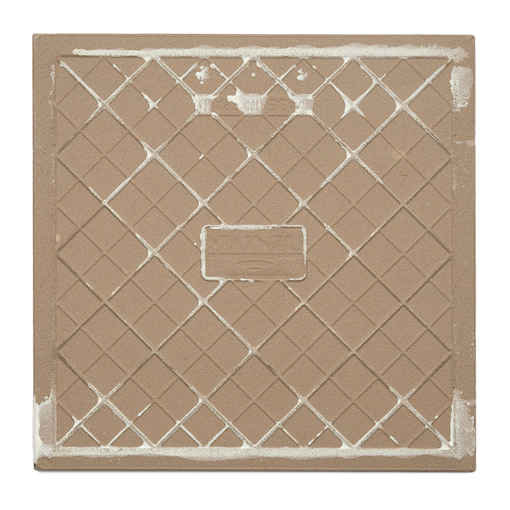 Verity Waves 8" x 8" Azul Porcelain Matte Tile
