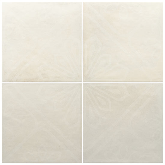 Camarada 8"x8" Blanco Porcelain Matte Tile