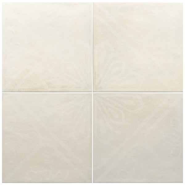Camarada 8"x8" Blanco Porcelain Matte Tile