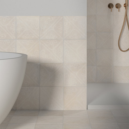 Camarada 8"x8" Blanco Porcelain Matte Tile